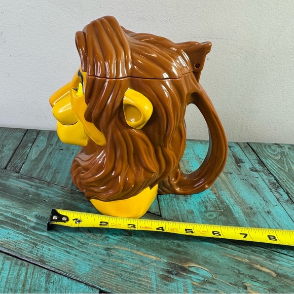 "The Lion King" Vintage 90s Disney On Ice Simba Flip-Top Cup Mug - Picture 13 of 13